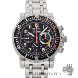 ゼニス レインボーフライバック Ref.02.0480.405 2000年 ヴィンテージ メンズ 腕時計