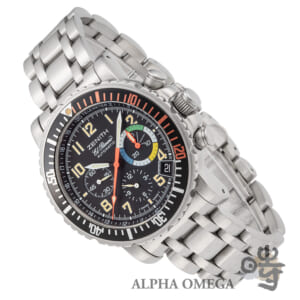 ゼニス レインボーフライバック Ref.02.0480.405 2000年 ヴィンテージ メンズ 腕時計