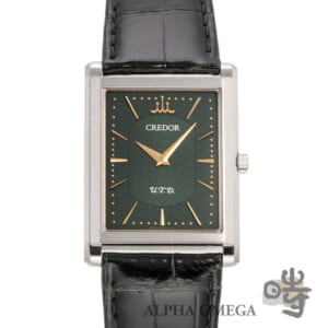 セイコー クレドール シグノ U.T.D. 眉山トワイライト Ref.GZAQ993/6870-00D0 ゴールド(WG) 2012年 15個限定 メンズ 腕時計