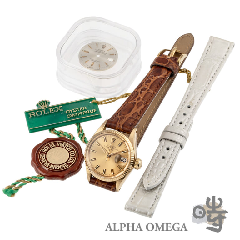 ロレックス オイスターパーペチュアルデイト Ref.6517/8 1963年 941番 ヴィンテージ レディース 腕時計