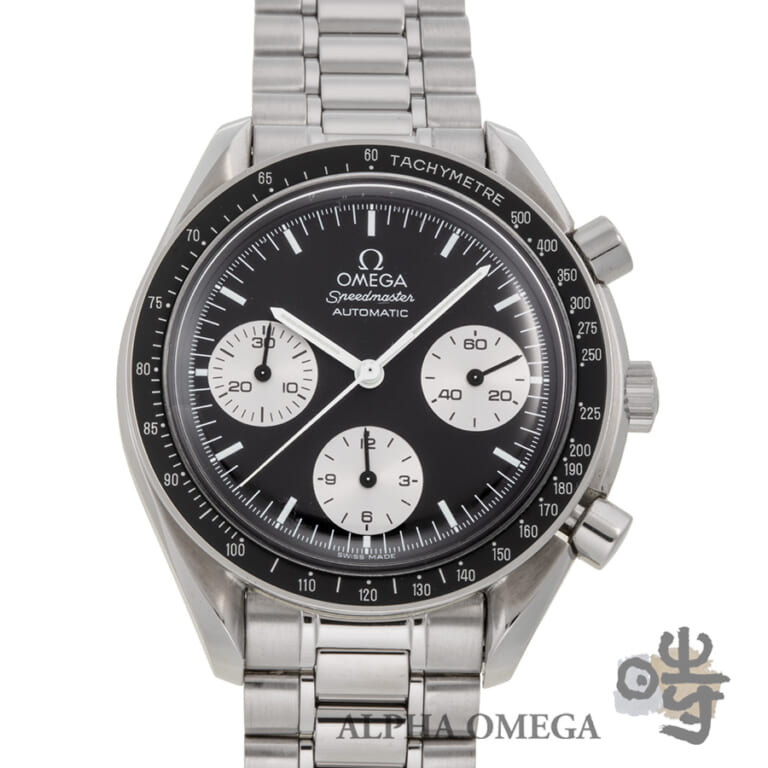 オメガ スピードマスター オートマチック/リデュースド 逆パンダ Ref.3510.52 2003年代 584番 日本限定1000個 メンズ 腕時計