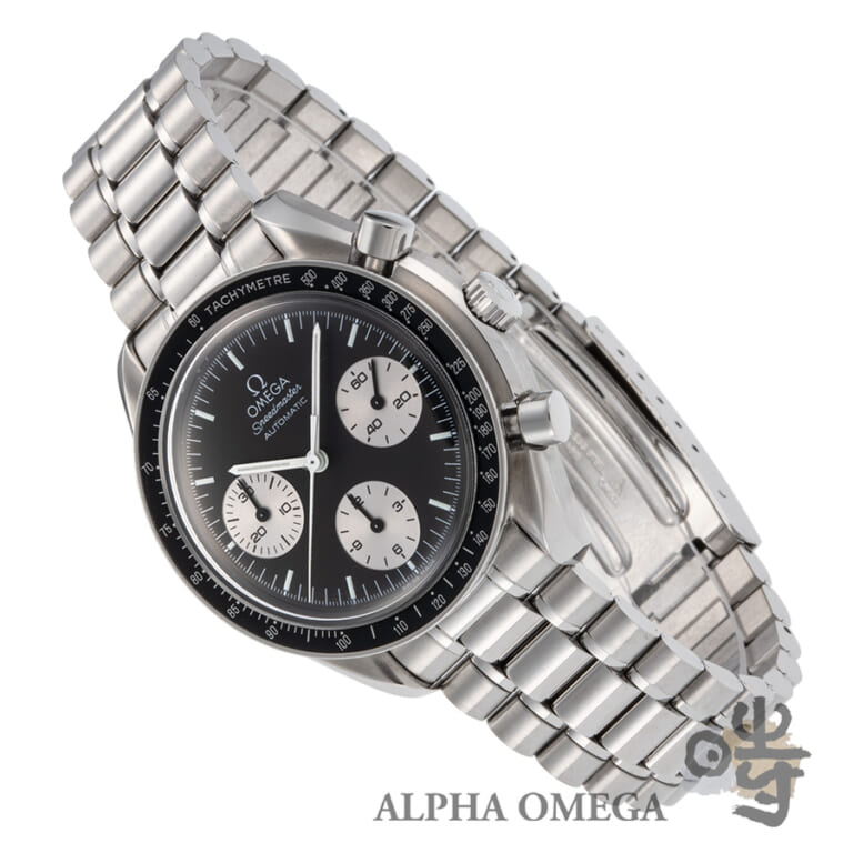 オメガ スピードマスター オートマチック/リデュースド 逆パンダ Ref.3510.52 2003年代 584番 日本限定1000個 メンズ 腕時計