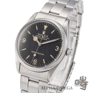 ロレックス エクスプローラー 34mm スーパープレシジョン ラッカー系ミラーダイアル Ref.5500 1963年 980番 トリチウム ヴィンテージ メンズ 腕時計