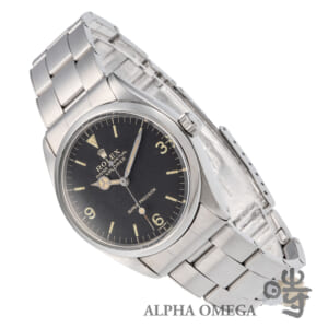 ロレックス エクスプローラー 34mm スーパープレシジョン ラッカー系ミラーダイアル Ref.5500 1963年 980番 トリチウム ヴィンテージ メンズ 腕時計