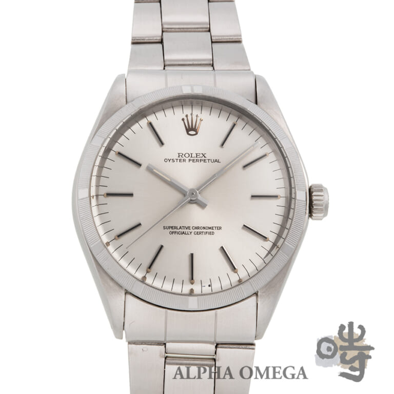 ロレックス オイスターパーペチュアル クロノメーター Ref.1003 シルバー 1972/1974年 368番 ヴィンテージ メンズ 腕時計
