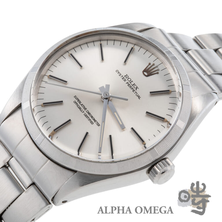ロレックス オイスターパーペチュアル クロノメーター Ref.1003 シルバー 1972/1974年 368番 ヴィンテージ メンズ 腕時計