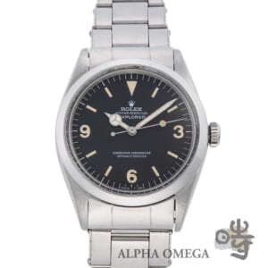 ロレックス エクスプローラー1 Ref.1016 マーク1 フロッグフット 1967/1970年 224番 パンプキン ヴィンテージ メンズ 腕時計