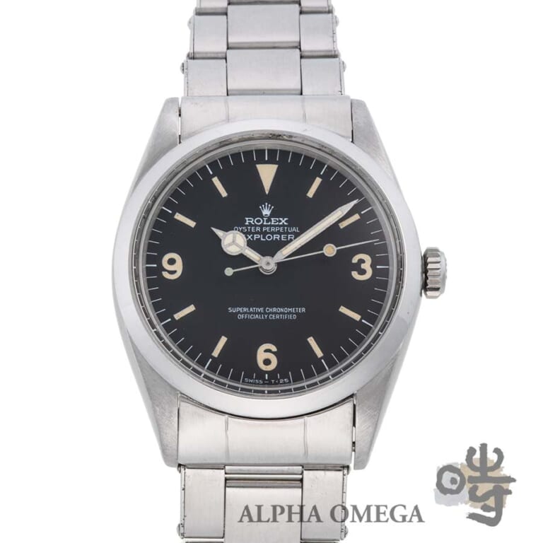 ロレックス エクスプローラー1 Ref.1016 マーク1 フロッグフット 1967/1970年 224番 パンプキン ヴィンテージ メンズ 腕時計