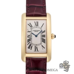 カルティエ CPCP タンクアメリカン LM Ref.W2604751 ゴールド(YG) 2000年代 ヴィンテージ メンズ 腕時計