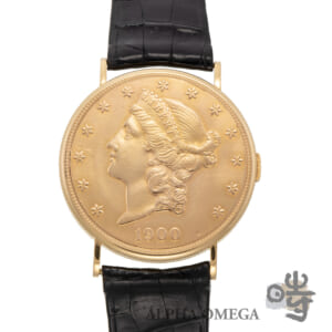 ピアジェ コインウォッチ Ref.900B ゴールド(YG) 1980年代 ヴィンテージ メンズ 腕時計