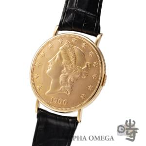 ピアジェ コインウォッチ Ref.900B ゴールド(YG) 1980年代 ヴィンテージ メンズ 腕時計