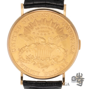 ピアジェ コインウォッチ Ref.900B ゴールド(YG) 1980年代 ヴィンテージ メンズ 腕時計