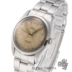 ロレックス セミバブルバック スーパーオイスター Ref.6084 91番 1952年アンティーク メンズ 腕時計