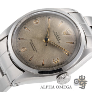 ロレックス セミバブルバック スーパーオイスター Ref.6084 91番 1952年アンティーク メンズ 腕時計