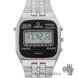 オメガ スピードマスター デジタルクォーツ LCD Ref.186.0010 スチール(SS) 1978年【弊社一年間保証対象外商品です】 ヴィンテージ メンズ 腕時計