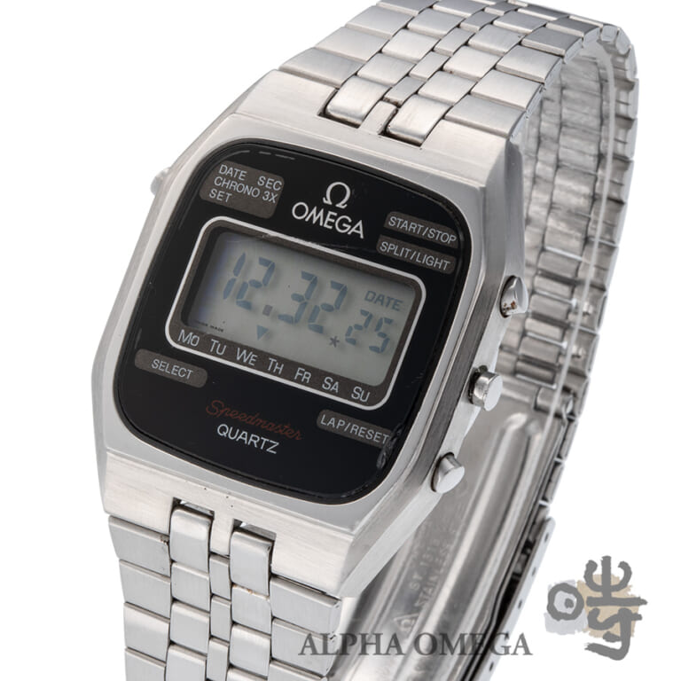 オメガ スピードマスター デジタルクォーツ LCD Ref.186.0010 スチール(SS) 1978年【弊社一年間保証対象外商品です】 ヴィンテージ メンズ 腕時計