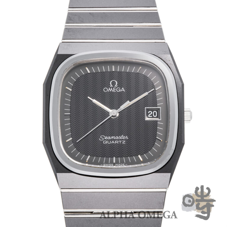 オメガ シーマスター ブラックチューリップ Ref.196.0249 セラミック(Ce) 1980年代 ヴィンテージ メンズ 腕時計