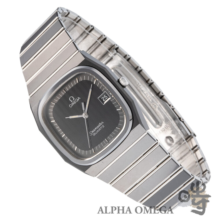 オメガ シーマスター ブラックチューリップ Ref.196.0249 セラミック(Ce) 1980年代 ヴィンテージ メンズ 腕時計