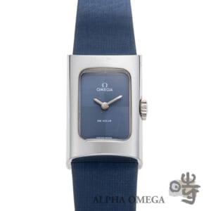 オメガ デ・ヴィル チョコレートブロック Ref.511.0459 スチール(SS) 363番 1973年【弊社一年間保証対象外商品です】 ヴィンテージ レディース 腕時計