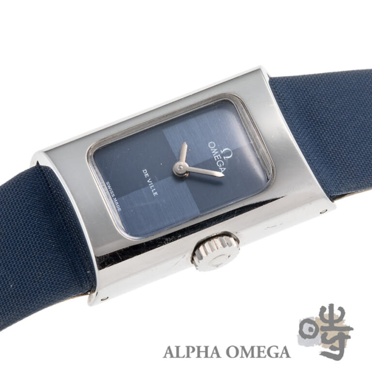 オメガ デ・ヴィル チョコレートブロック Ref.511.0459 スチール(SS) 363番 1973年【弊社一年間保証対象外商品です】 ヴィンテージ レディース 腕時計