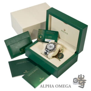 ロレックス コスモグラフ デイトナ ホワイト/白文字盤 Ref.116500LN セラミックベゼル 2022年09月 最終モデル/シール付き メンズ 腕時計