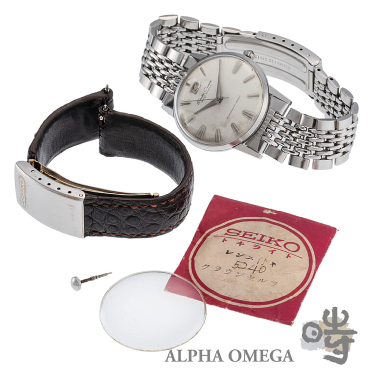 セイコー クラウン セルフデータ 初期モデル Ref.J14036 スチール(SS) 1960年代 ヴィンテージ メンズ 腕時計