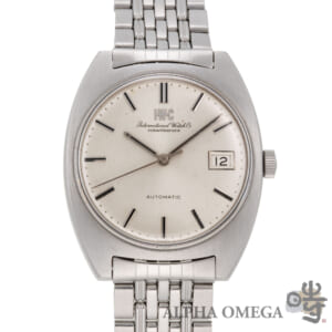 IWC インターナショナル ウォッチ カンパニー Cラインケース Ref.1828 スチール(SS) 1973年 212番 ゲイフレアーブレスレット ヴィンテージ メンズ 腕時計