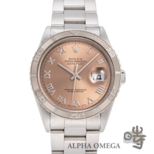 ロレックス デイトジャスト サンダーバード Ref.16264 スチール(SS) ホワイトゴールドベゼル 1999年 A番 ヴィンテージ メンズ 腕時計