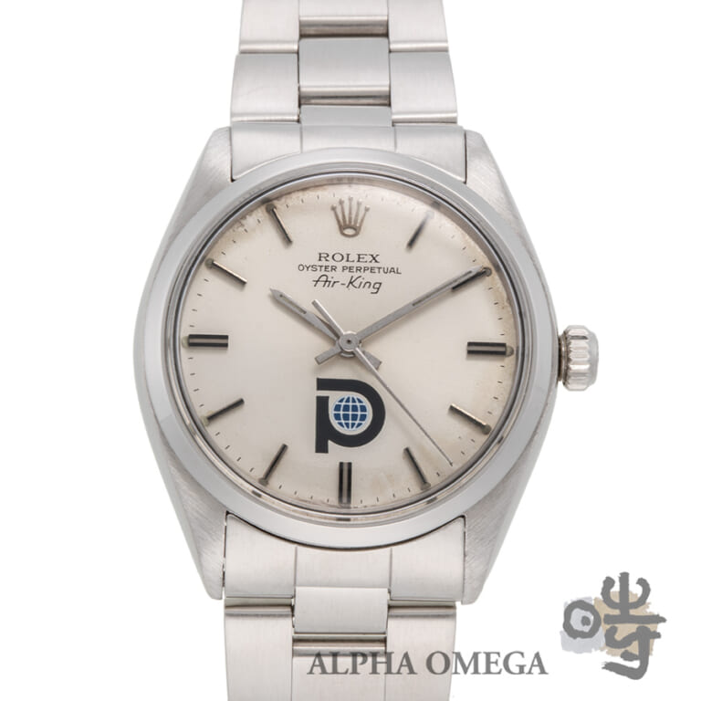 ロレックス エアキング Ref.5500 スチール(SS) 1981/1982年 728番 プールインタエアドリル ヴィンテージ メンズ 腕時計