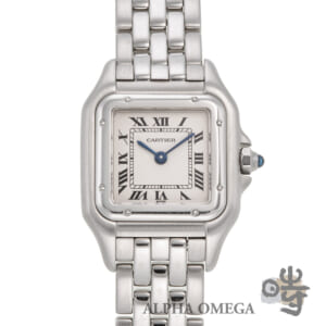 カルティエ パンテール SM Ref.W25033P5 スチール(SS) アイボリー 2000年前後 ヴィンテージ レディース 腕時計