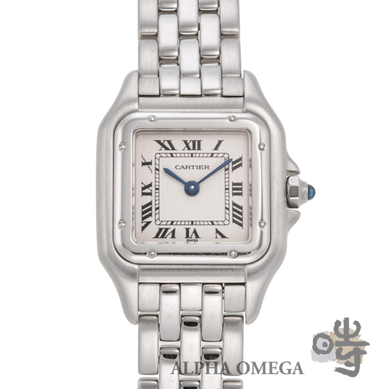 カルティエ パンテール SM Ref.W25033P5 スチール(SS) アイボリー 2000年前後 ヴィンテージ レディース 腕時計